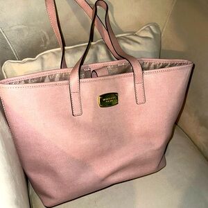 Baby pink Michael Kors Tote